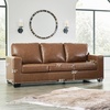 image:imageSignature Design by Ashley Bolsena Queen Leather Sofa Sleeper CaramelCarmel