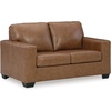 image:imageSignature Design by Ashley Bolsena Queen Leather Sofa Sleeper CaramelCarmel