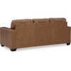 image:imageSignature Design by Ashley Bolsena Queen Leather Sofa Sleeper CaramelCarmel