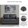 image:imageSignature Design by Ashley Bolsena Queen Leather Sofa Sleeper CaramelGrey