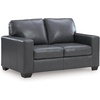 image:imageSignature Design by Ashley Bolsena Queen Leather Sofa Sleeper CaramelGrey