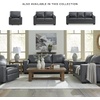 image:imageSignature Design by Ashley Bolsena Queen Leather Sofa Sleeper CaramelGrey