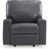 image:imageSignature Design by Ashley Bolsena Queen Leather Sofa Sleeper CaramelGrey
