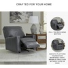 image:imageSignature Design by Ashley Bolsena Queen Leather Sofa Sleeper CaramelGrey