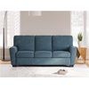 image:imageSignature Design by Ashley Cashton Queen Sleeper Sofa Bed Couch Dark BlueBlue