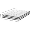 image:imageSignature Design by Ashley Chime 10 Inch Twin Hybrid Mattress in a BoxFull