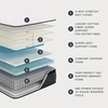 image:imageSignature Design by Ashley Chime 10 Inch Twin Hybrid Mattress in a BoxKing