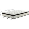 image:imageSignature Design by Ashley Chime 10 Inch Twin Hybrid Mattress in a BoxKing