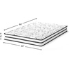 image:imageSignature Design by Ashley Chime 10 Inch Twin Hybrid Mattress in a BoxQueen