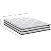 image:imageSignature Design by Ashley Chime 10 Inch Twin Hybrid Mattress in a BoxQueen