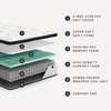 image:imageSignature Design by Ashley Chime 10 Inch Twin Hybrid Mattress in a BoxQueen US Standard