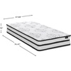 image:imageSignature Design by Ashley Chime 10 Inch Twin Hybrid Mattress in a BoxTwin