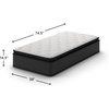 image:imageSignature Design by Ashley Chime 10 Inch Twin Hybrid Mattress in a BoxTwin