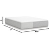 image:imageSignature Design by Ashley Chime Memory Foam Mattress 12 Inch QueenCalifornia King