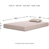 image:imageSignature Design by Ashley Chime Memory Foam Mattress 12 Inch QueenFull