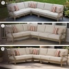 image:imageSignature Design by Ashley Clare View 1Piece Eucalyptus Outdoor SofaBeige