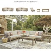 image:imageSignature Design by Ashley Clare View 1Piece Eucalyptus Outdoor SofaBeige