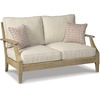 image:imageSignature Design by Ashley Clare View 1Piece Eucalyptus Outdoor SofaBeige