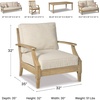 image:imageSignature Design by Ashley Clare View 1Piece Eucalyptus Outdoor SofaBeige