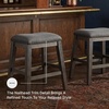 image:imageSignature Design by Ashley Counter Height Stools Set of 2 Backless GrayGrey