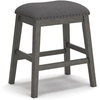 image:imageSignature Design by Ashley Counter Height Stools Set of 2 Backless GrayGrey