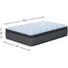 image:imageSignature Design by Ashley Destin Cove Queen Mattress 16 Inch Plush HybridFull