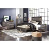 image:imageSignature Design by Ashley Drystan Rustic 2 Drawer Nightstand USBCBrown