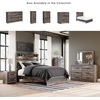 image:imageSignature Design by Ashley Drystan Rustic 2 Drawer Nightstand USBCBrown