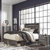 image:imageSignature Design by Ashley Drystan Rustic 2 Drawer Nightstand USBCBrown