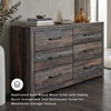 image:imageSignature Design by Ashley Drystan Rustic 2 Drawer Nightstand USBCBrown