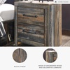 image:imageSignature Design by Ashley Drystan Rustic 2 Drawer Nightstand USBCBrown