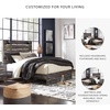 image:imageSignature Design by Ashley Drystan Rustic 2 Drawer Nightstand USBCBrown