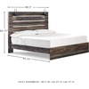 image:imageSignature Design by Ashley Drystan Rustic 2 Drawer Nightstand USBCBrown