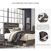 image:imageSignature Design by Ashley Drystan Rustic 2 Drawer Nightstand USBCBrown