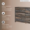 image:imageSignature Design by Ashley Drystan Rustic 2 Drawer Nightstand USBCBrown