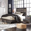 image:imageSignature Design by Ashley Drystan Rustic 2 Drawer Nightstand USBCBrown