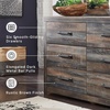 image:imageSignature Design by Ashley Drystan Rustic 2 Drawer Nightstand USBCBrown