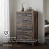 image:imageSignature Design by Ashley Drystan Rustic 2 Drawer Nightstand USBCBrown