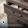 image:imageSignature Design by Ashley Drystan Rustic 2 Drawer Nightstand USBCBrown