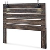 image:imageSignature Design by Ashley Drystan Rustic 2 Drawer Nightstand USBCBrown