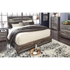 image:imageSignature Design by Ashley Drystan Rustic 2 Drawer Nightstand USBCBrown