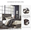 image:imageSignature Design by Ashley Drystan Rustic 2 Drawer Nightstand USBCBrown