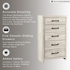 image:imageSignature Design by Ashley Drystan Rustic 2 Drawer Nightstand USBCCream