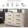 image:imageSignature Design by Ashley Drystan Rustic 2 Drawer Nightstand USBCCream
