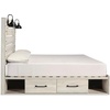 image:imageSignature Design by Ashley Drystan Rustic 2 Drawer Nightstand USBCCream