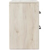 image:imageSignature Design by Ashley Drystan Rustic 2 Drawer Nightstand USBCCream