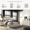image:imageSignature Design by Ashley Drystan Rustic 2 Drawer Nightstand USBCCream
