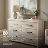 image:imageSignature Design by Ashley Drystan Rustic 2 Drawer Nightstand USBCCream