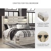 image:imageSignature Design by Ashley Drystan Rustic 2 Drawer Nightstand USBCCream
