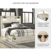 image:imageSignature Design by Ashley Drystan Rustic 2 Drawer Nightstand USBCCream